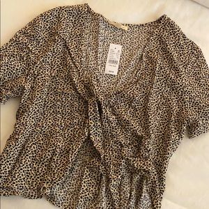 Pacsun Tie Front Top